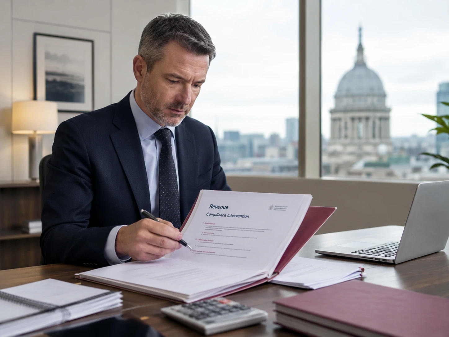 An evaluation of an Irish Revenue compliance intervention document by a tax consultant in Dublin.